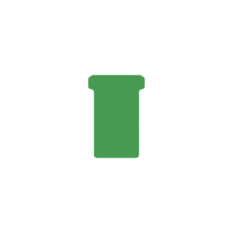 T-kaart Djois formaat 2 48mm groen 100 stuks