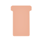 Fiche-T pour planning Djois Format 2 48mm rose 100 pièces