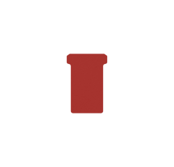 T-kaart Djois formaat 2 48mm rood 100 stuks