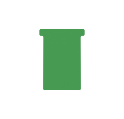 T-kaart Djois formaat 3 77mm groen 100 stuks