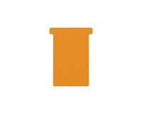 Fiche-T pour planning Djois Format 3 77mm orange 100 pièces