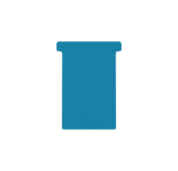 T-kaart Djois formaat 3 77mm blauw 100 stuks