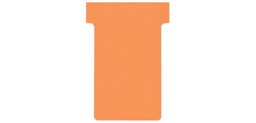 T-Karte für Nobo Tafelplan Nr. 2 48 mm Orange