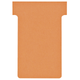 T-fiche voor planbord Nobo nr 2 48 mm oranje