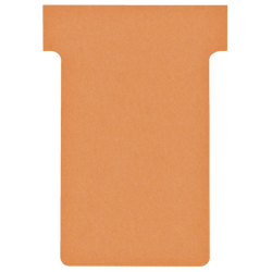 Fiche-T planning Nobo n°2 orange 48mm