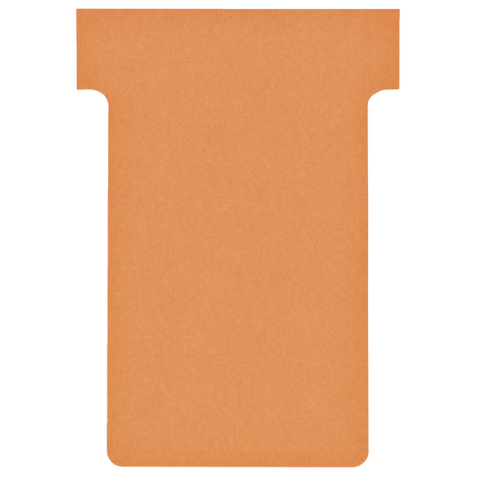 T-fiche voor planbord Nobo nr 2 48 mm oranje