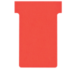 Fiche-T planning Nobo n°2 48mm rouge 100 pièces