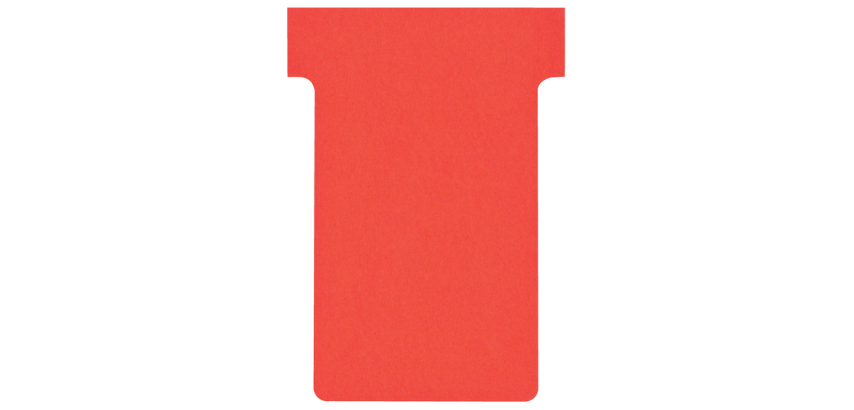 Nobo Planungskarte Nr. 2 48mm rot 100 Stück