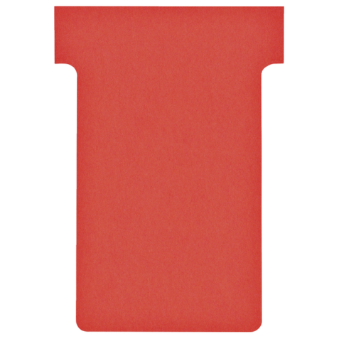 Fiche-T planning Nobo n°2 rouge 48mm