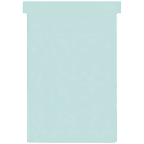 Nobo T-planbordkaarten index 4, ft 180 x 124 mm, lichtblauw