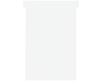 Fiche-T planning Nobo n°4 112mm blanc 100 pièces