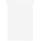 Planbord T-kaart Nobo nr 4 112mm wit