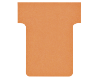 Fiche-T planning Nobo n°1.5 36mm orange 36mm 100 pièces