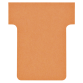 Fiche-T planning Nobo n°1.5 36mm orange 36mm 100 pièces