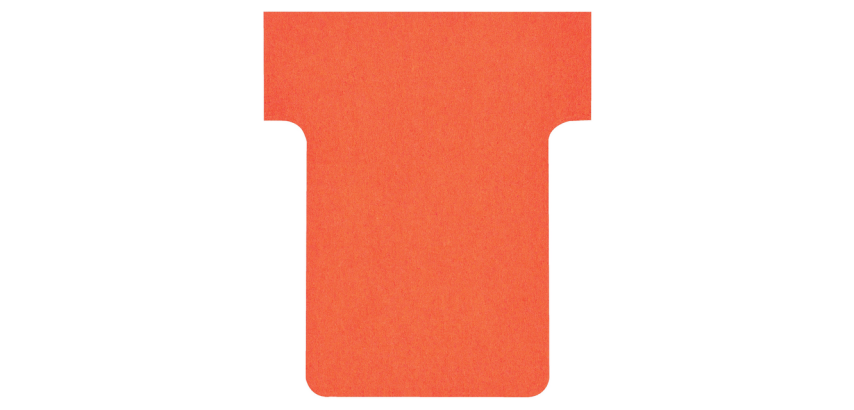 Fiche-T planning Nobo n°1.5 36mm rouge 100 pièces