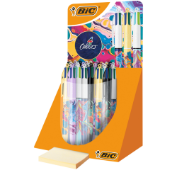 Balpen Bic 4kleuren medium Hydro ass