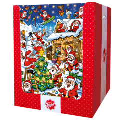 Friedel chocolade adventskalender, doos van 65 g