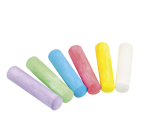 Sidewalk chalk, cardboard case of 6