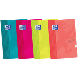 Schrift Oxford School Touch A5 lijn 72 pagina's 80gr assorti