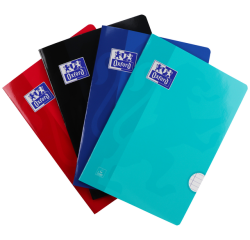 Schrift Oxford School A4 lijn 120 pagina's 80gr assorti