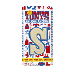Chocolat Tony's Chocolonely blanc lettre S 180g