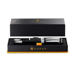 Set écriture Stylo bilee et stylo plume Cross Bailey M Noir