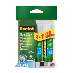 Bâton de colle Scotch 21g 2+1 gratuit