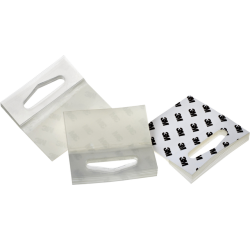 Languettes de suspension 3M 1075 50x50mm transparent 500 pièces