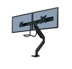 Bras porte-écran double Eppa Crossbaar noir