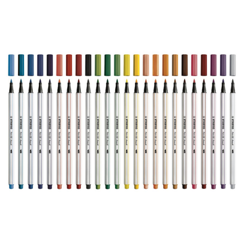 Feutre pinceau STABILO Pen 568/45 brun