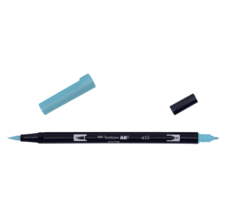 Tombow Feutre double pointe DUAL BRUSH PEN ABT, process blue