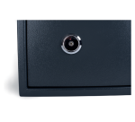 Coffre-fort Pavo 350x250x250mm à clé gris foncé