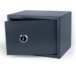 Coffre-fort Pavo 350x250x250mm à clé gris foncé