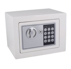 Coffre-fort Pavo Mini électronique 230x170x170mm blanc