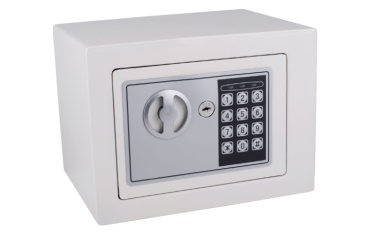 Coffre-fort Pavo Mini électronique 230x170x170mm blanc