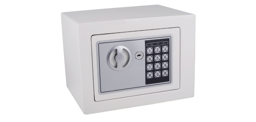 Kluis Pavo mini elektronisch 230x170x170mm wit