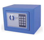Coffre-fort Pavo Mini électronique 230x170x170mm bleu