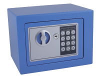 Coffre-fort Pavo Mini électronique 230x170x170mm bleu