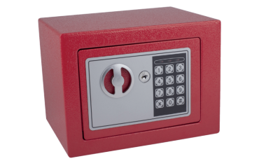 Coffre-fort Pavo Mini électronique 230x170x170mm rouge