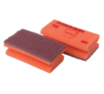 Eponge à récurer Scotch-Brite surface délicate 70x133mm rouge 10 pièces
