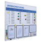 Tableau Improvement + kit starter Visual Management 90x120cm