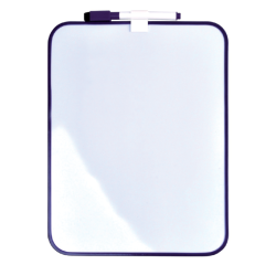 Ardoise magnétique Desq 21,5x28cm + marqueur profil violet
