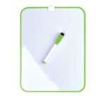 Ardoise magnétique Desq 21,5x28cm + marqueur profil vert