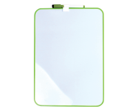 Whiteboard Desq 24x34cm + marker groen profiel