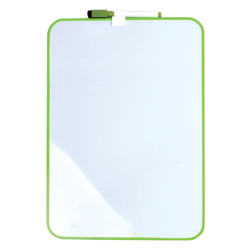 Ardoise magnétique Desq 24x34cm + marqueur profil vert