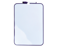 Ardoise magnétique Desq 24x34cm + marqueur profil violet