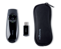 Presentation remote with green laser pointer Kensington