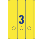 Etiquette pour dos de classeur