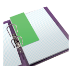 Bande de séparation Oxford Duo 240x105mm vert 60 pièces