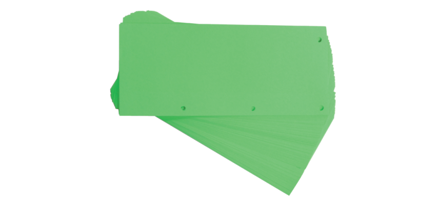Oxford Duo separator strip 240x105mm green 60 pieces